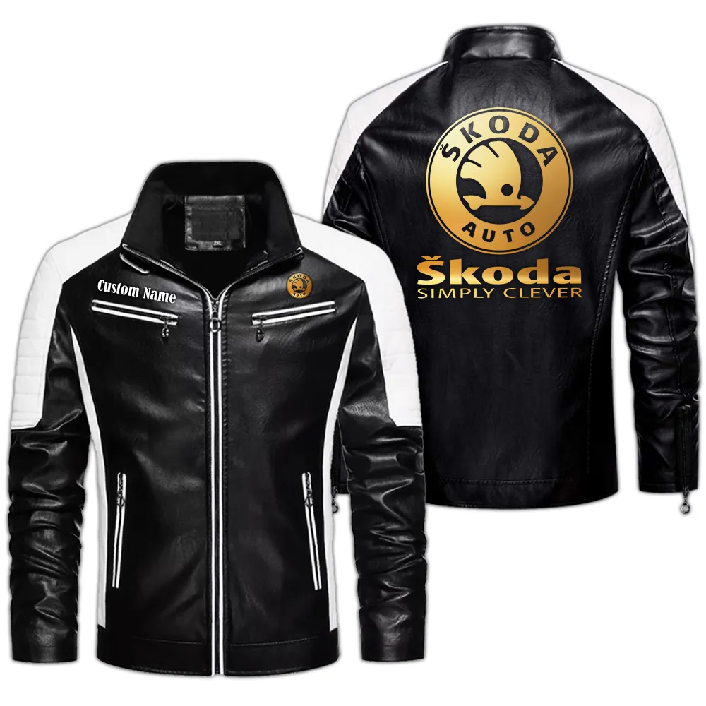 Reliable Vehicle Men's Pu Leather Jacket, Rider Lifestyle PU Leather CAR040 - Black
