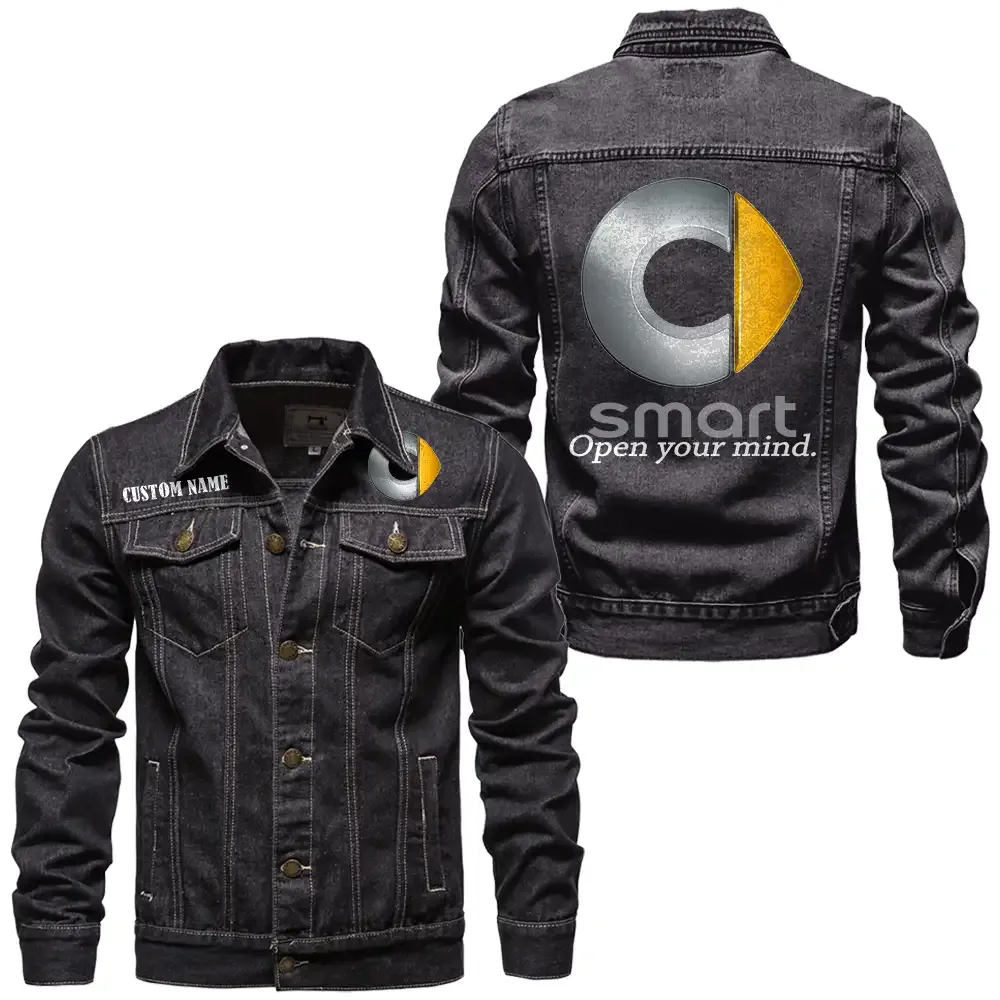 Practical Small Car Denim Jacket, Rider Lifestyle Denim Jacket CAR190 - Black