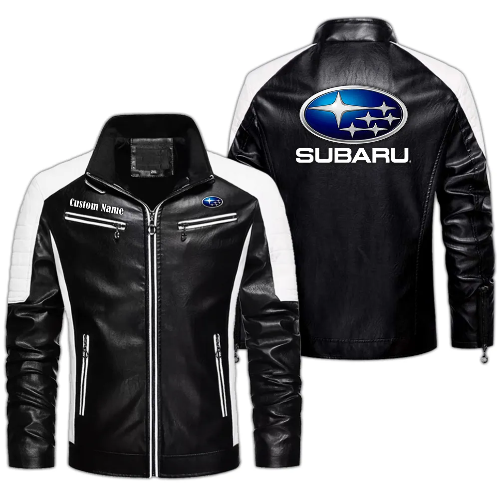 Lifestyle Ride Men's Pu Leather Jacket, Car Culture PU Jacket CAR040 - Black