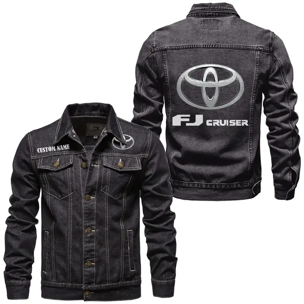 Rugged Spirit Denim Jacket, Denim Spirit for Drivers CAR190 - Black