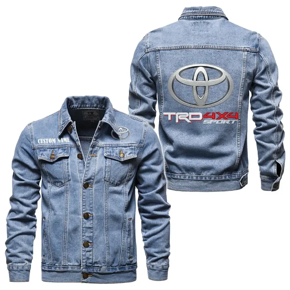 Garage Style Denim Jacket, Rider Lifestyle Denim Jacket CAR190 - Light Blue