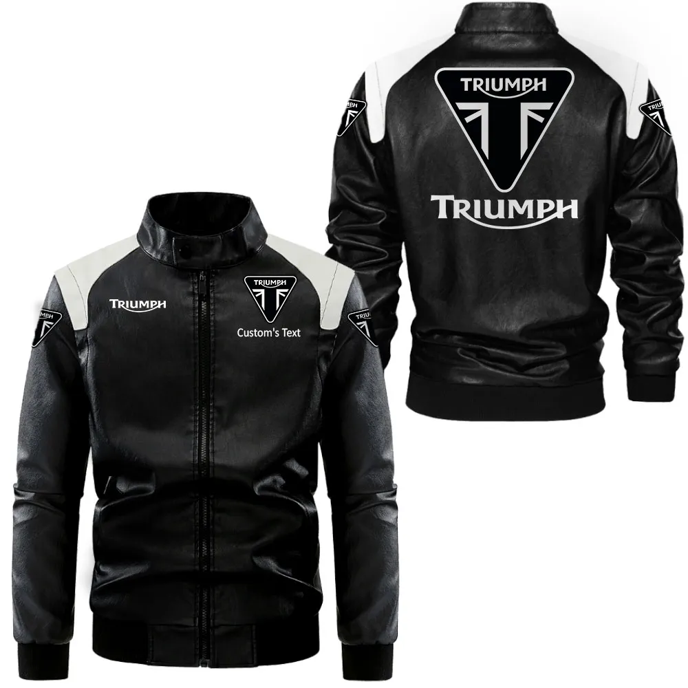 Urban Explorer Bike Black And White Leather Jacket, Rugged Everyday Two-Tone Jacket CAR080