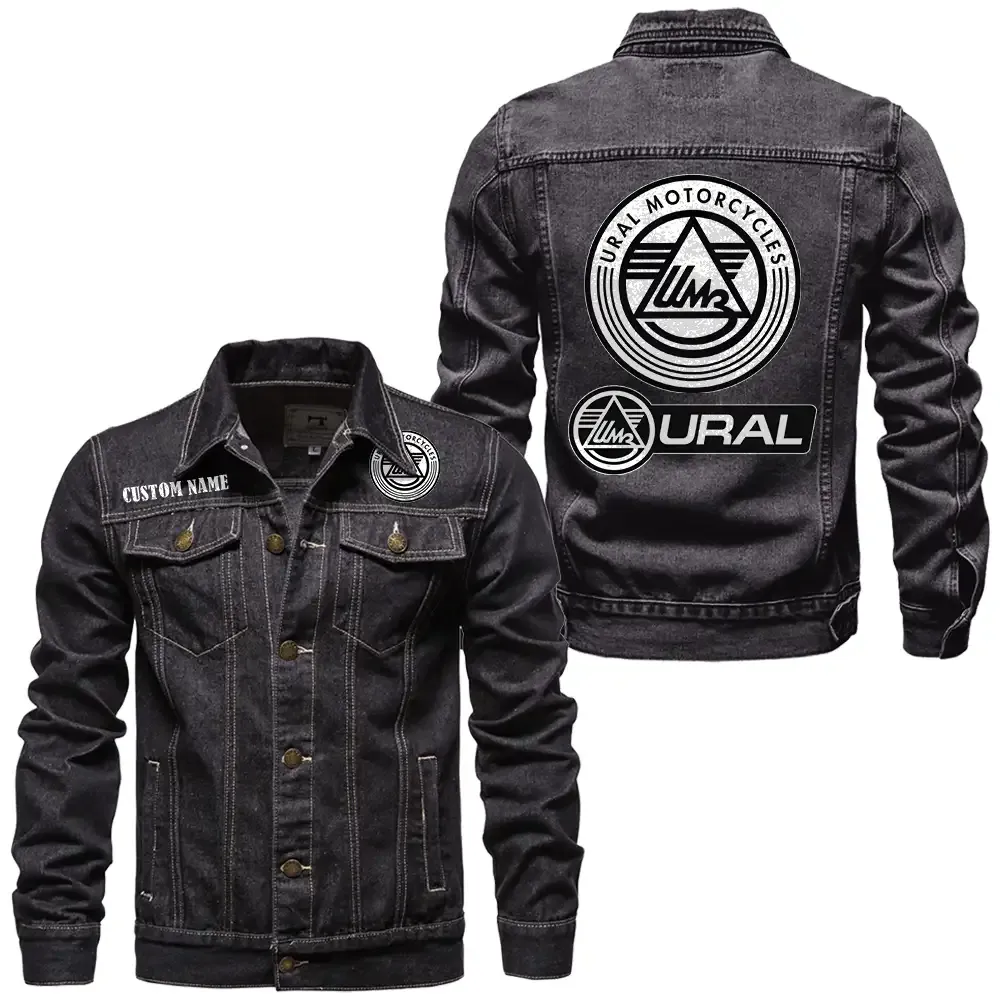 Classic Cruiser Denim Jacket, Bold Denim for Riders CAR190 - Black