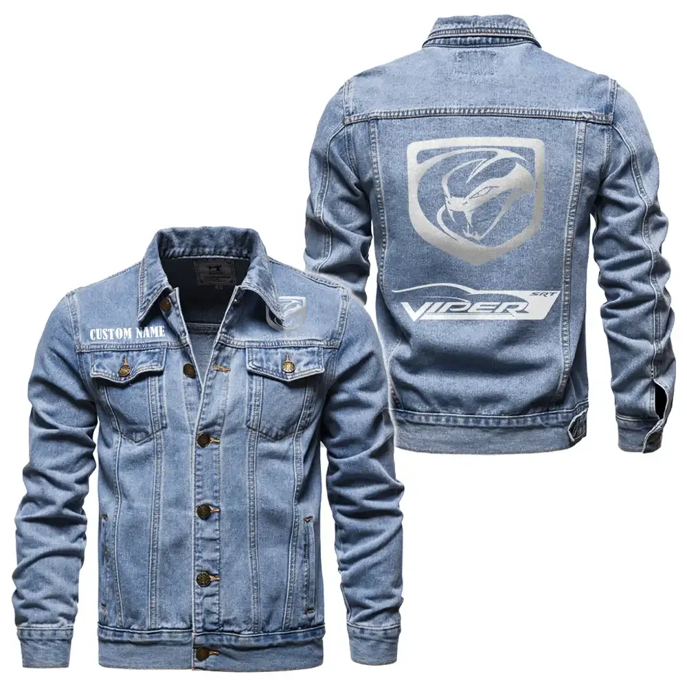 Road Spirit Denim Jacket, Road Life Denim Ready CAR190 - Light Blue