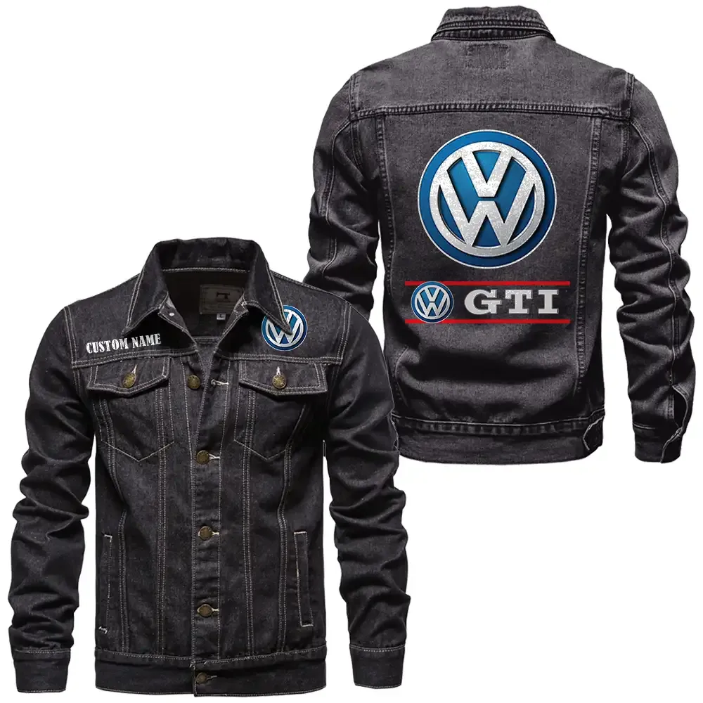 Speed Motion Denim Jacket, Durable Denim Road Spirit CAR190 - Black