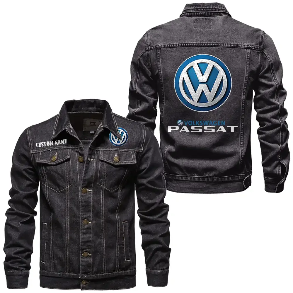 Active Drive Denim Jacket, Rider Lifestyle Denim Jacket CAR190 - Black