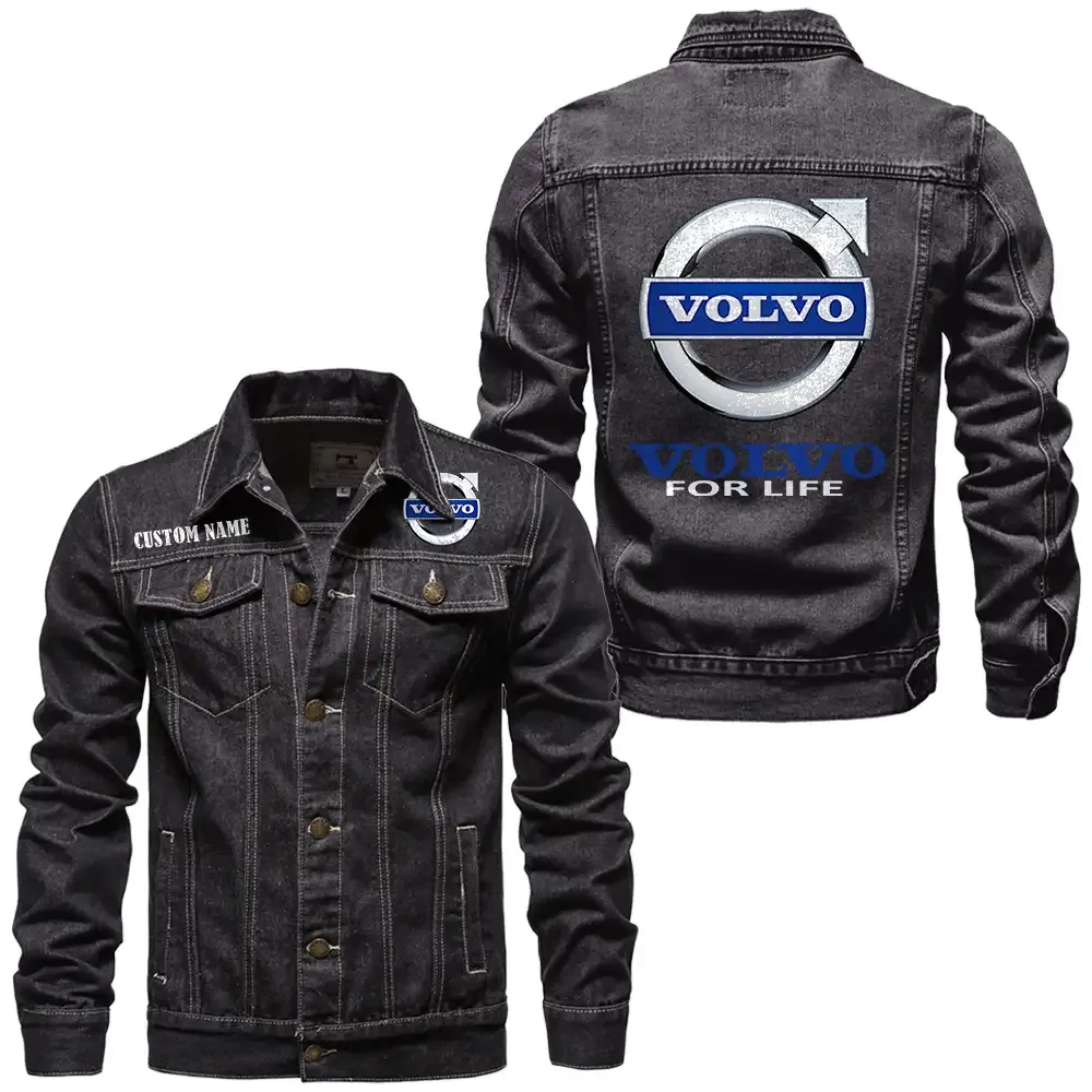 Reliable Vehicle Manufacturer Denim Jacket, True Gearhead Denim Look CAR190 - Black