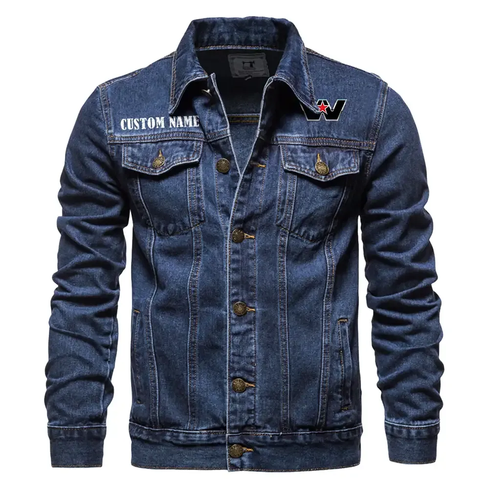 Off-Road Truck Denim Jacket, Car Lover's Denim Jacket CAR190 - Dark Blue